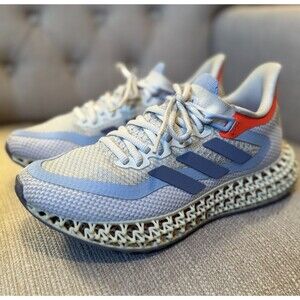 Adidas 4DFWD Running Shoes Sz 6 Violet Blue White Women’s Sneakers EUC